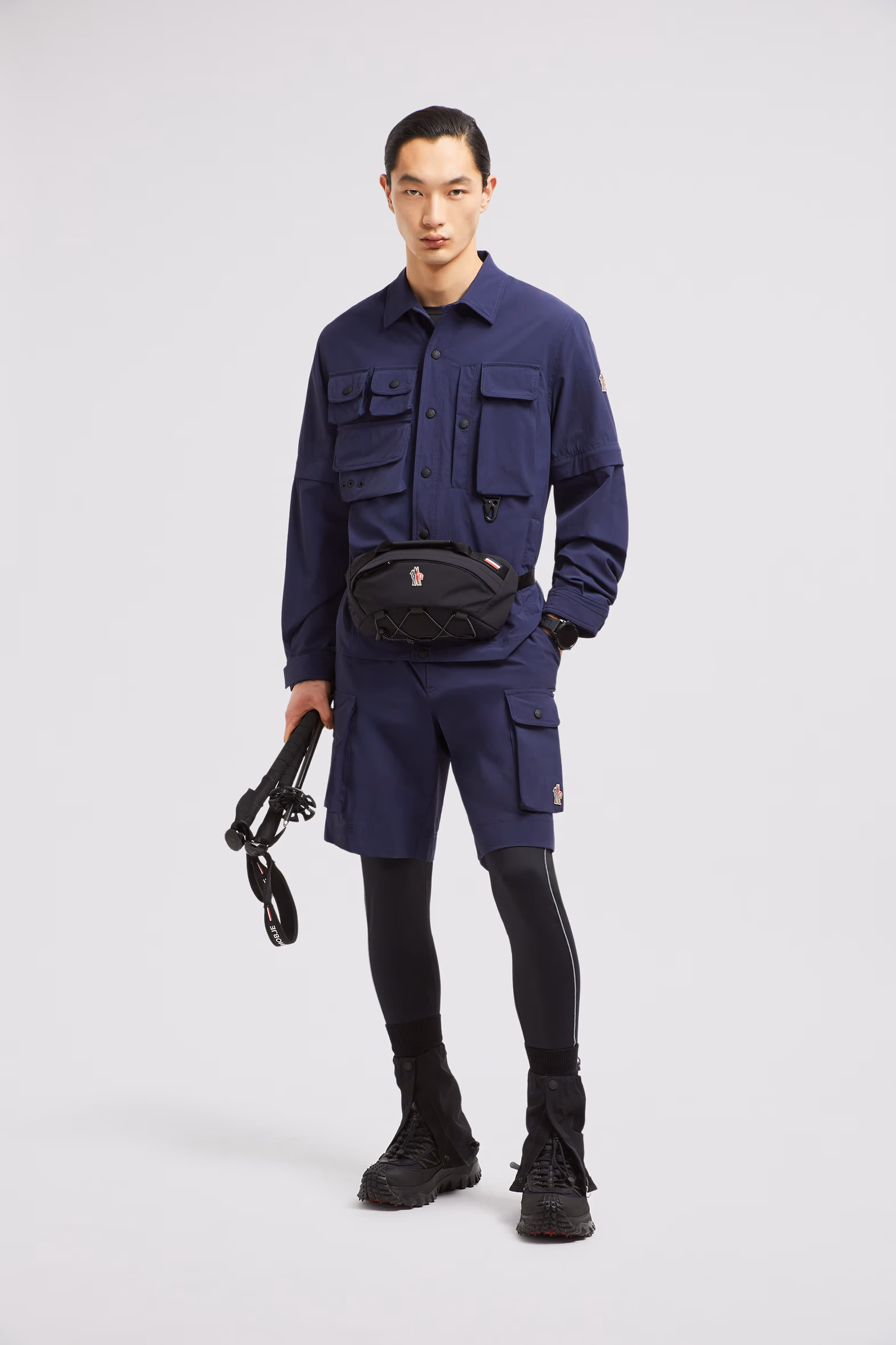 Tatra 2-in-1 Water-Repellent Field Jacket Men Navy Blue Moncler 0